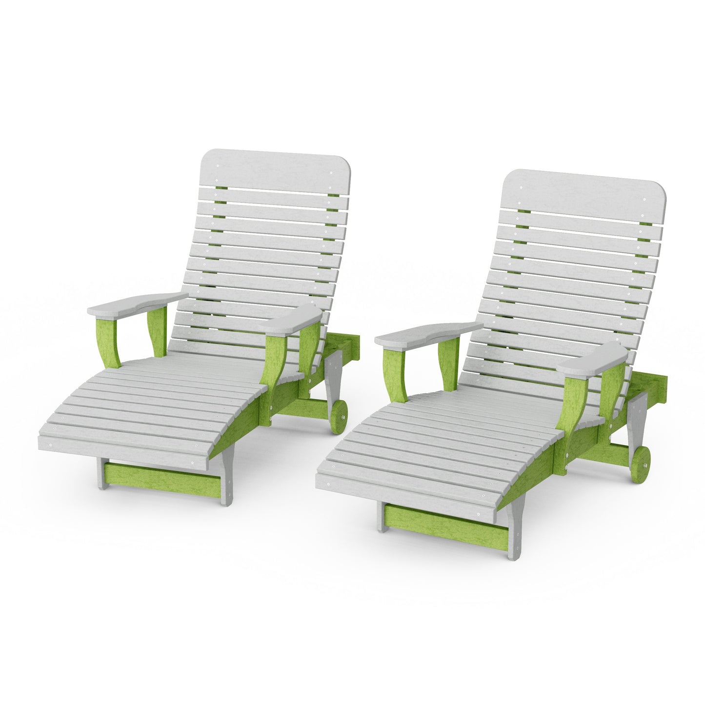 Signature Chaise Lounge with Arms Set of 2