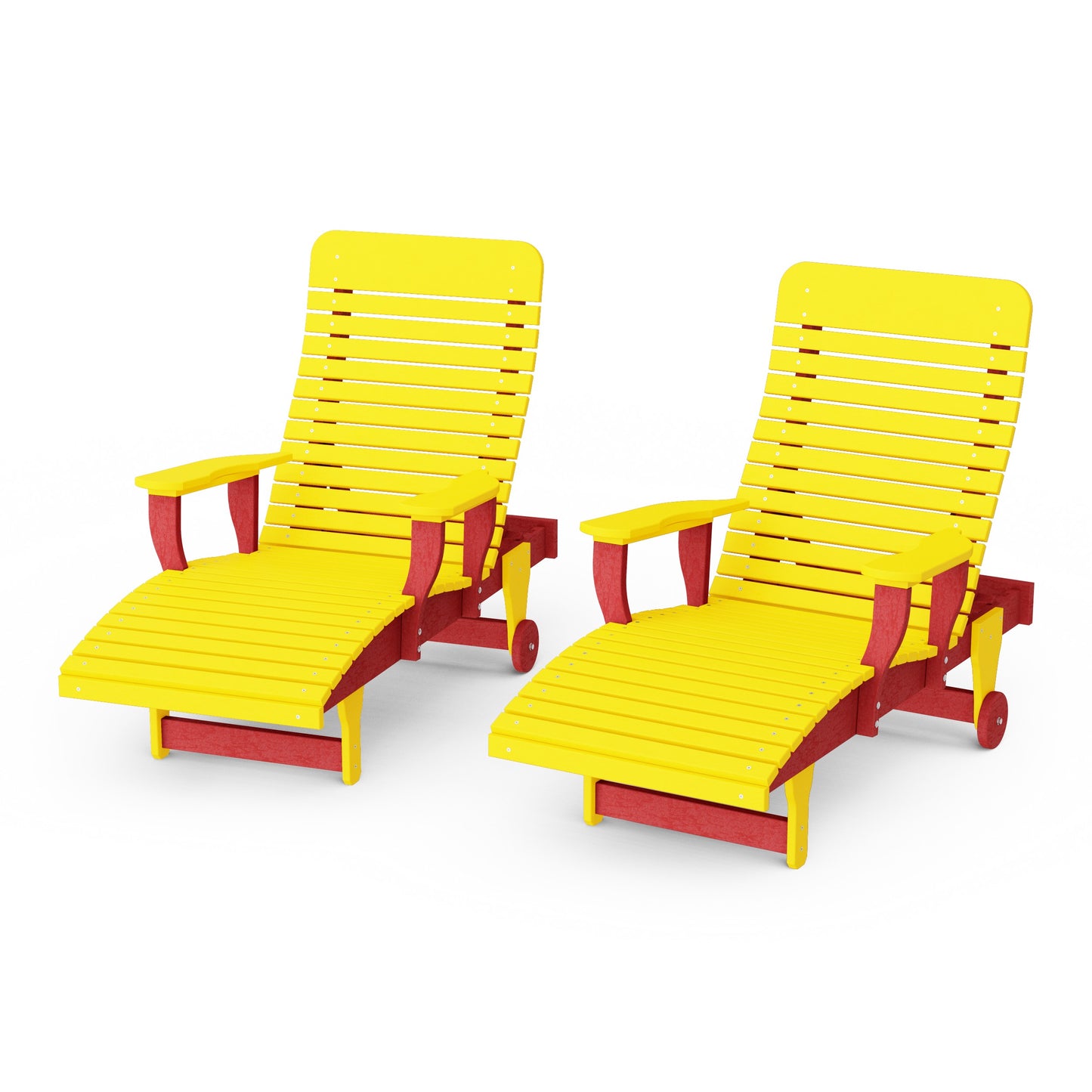 Signature Chaise Lounge with Arms Set of 2