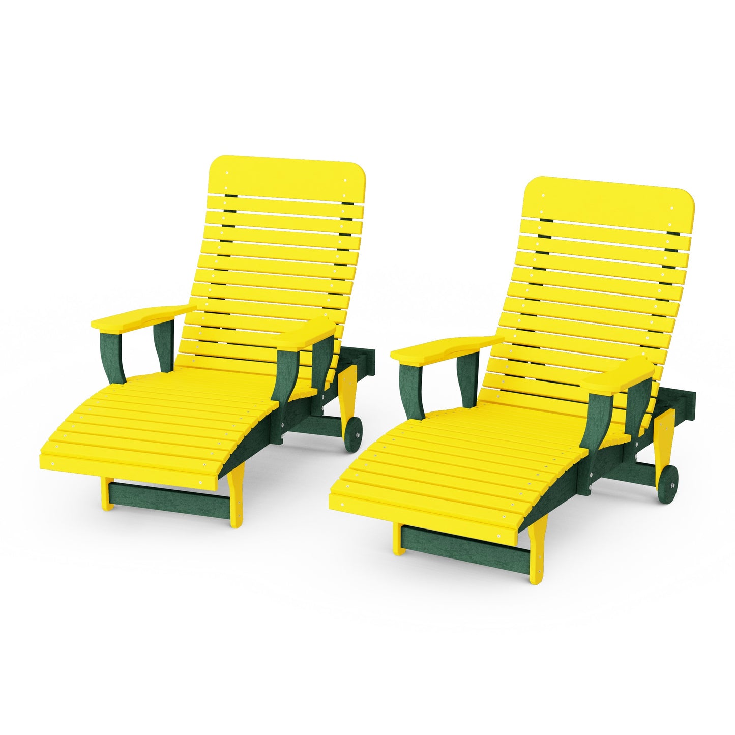 Signature Chaise Lounge with Arms Set of 2