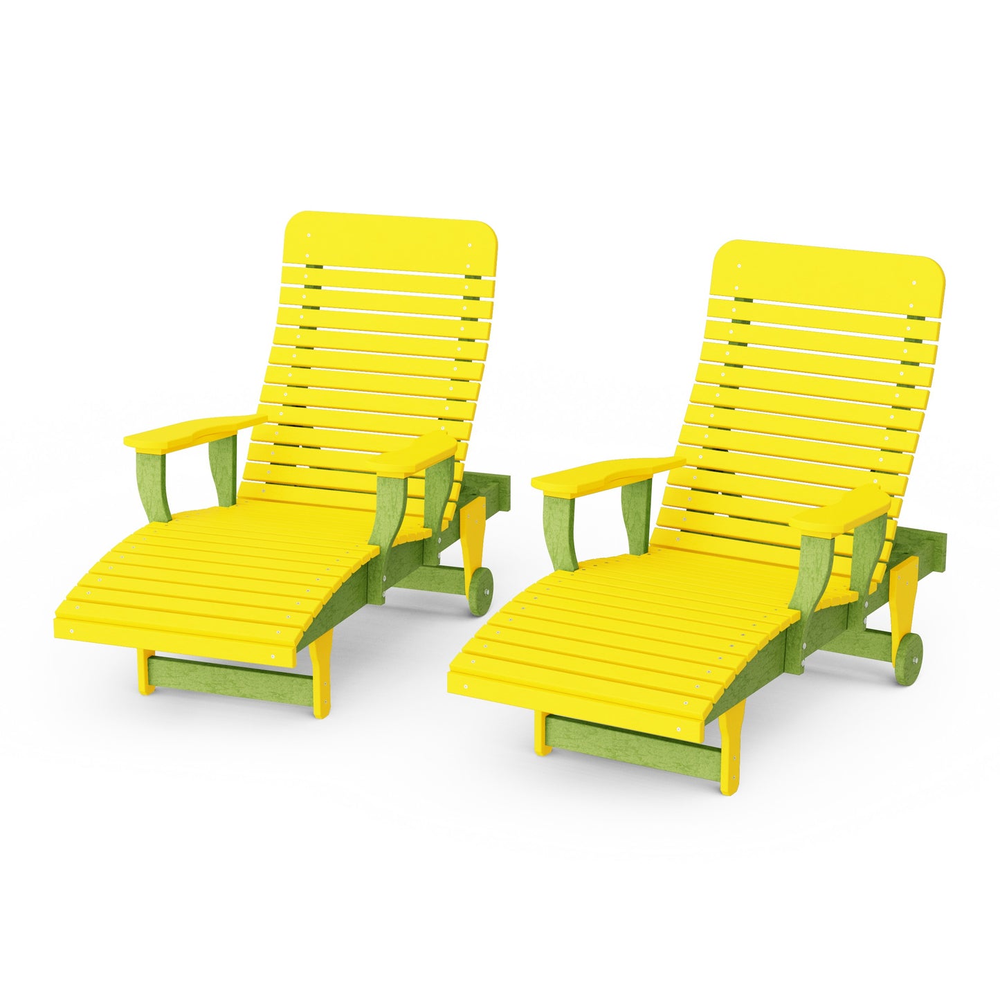 Signature Chaise Lounge with Arms Set of 2