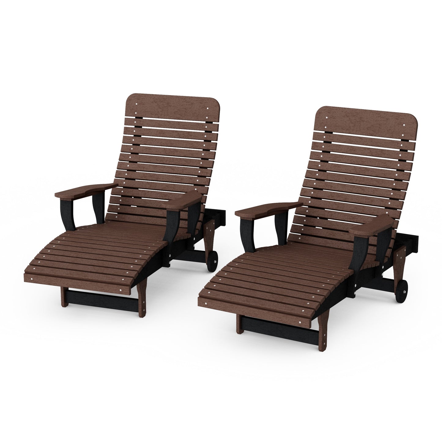 Signature Chaise Lounge with Arms Set of 2