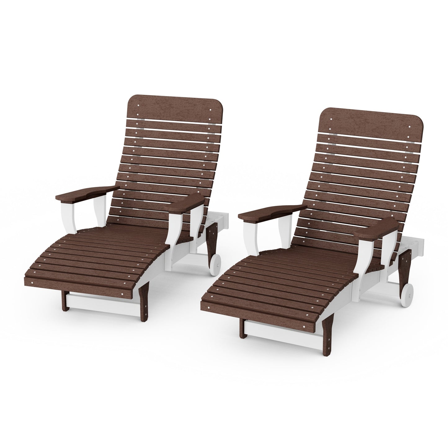 Signature Chaise Lounge with Arms Set of 2