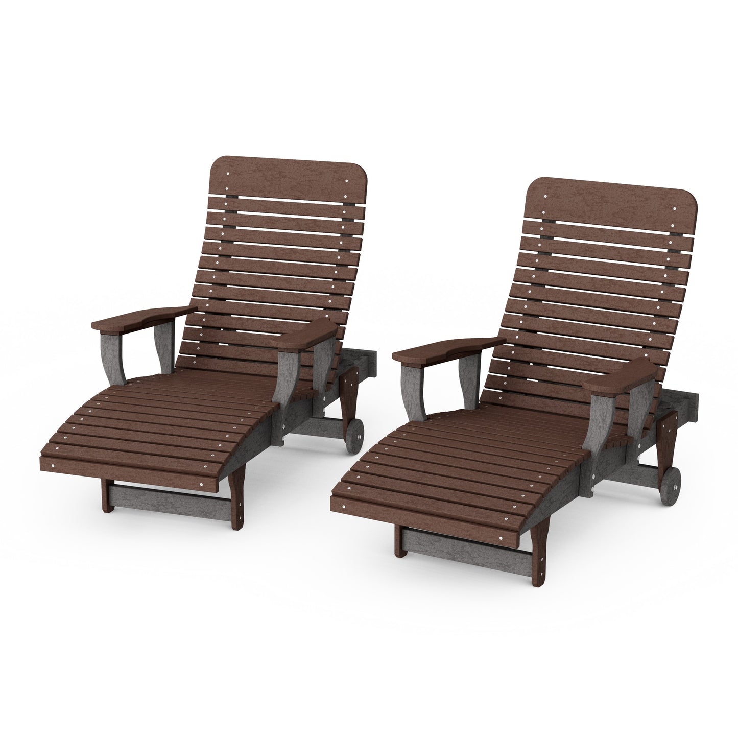 Signature Chaise Lounge with Arms Set of 2