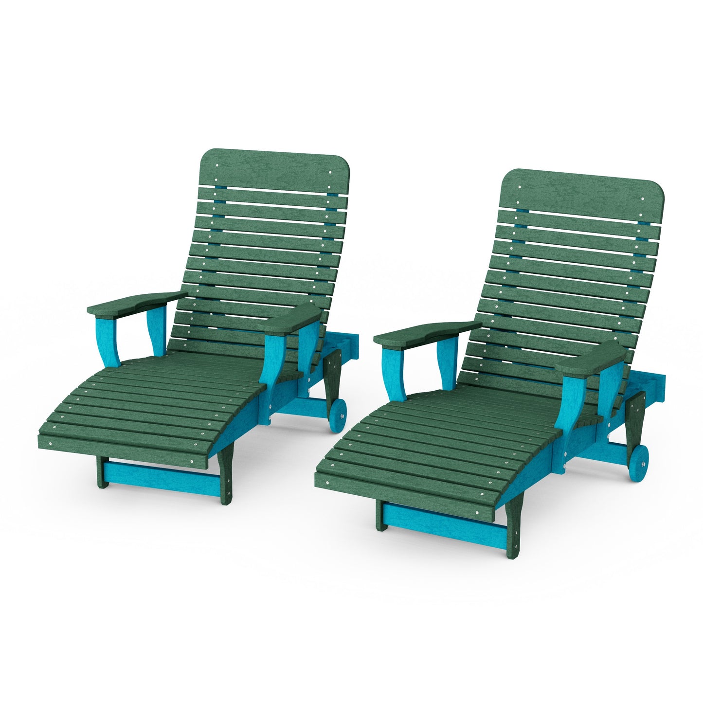 Signature Chaise Lounge with Arms Set of 2