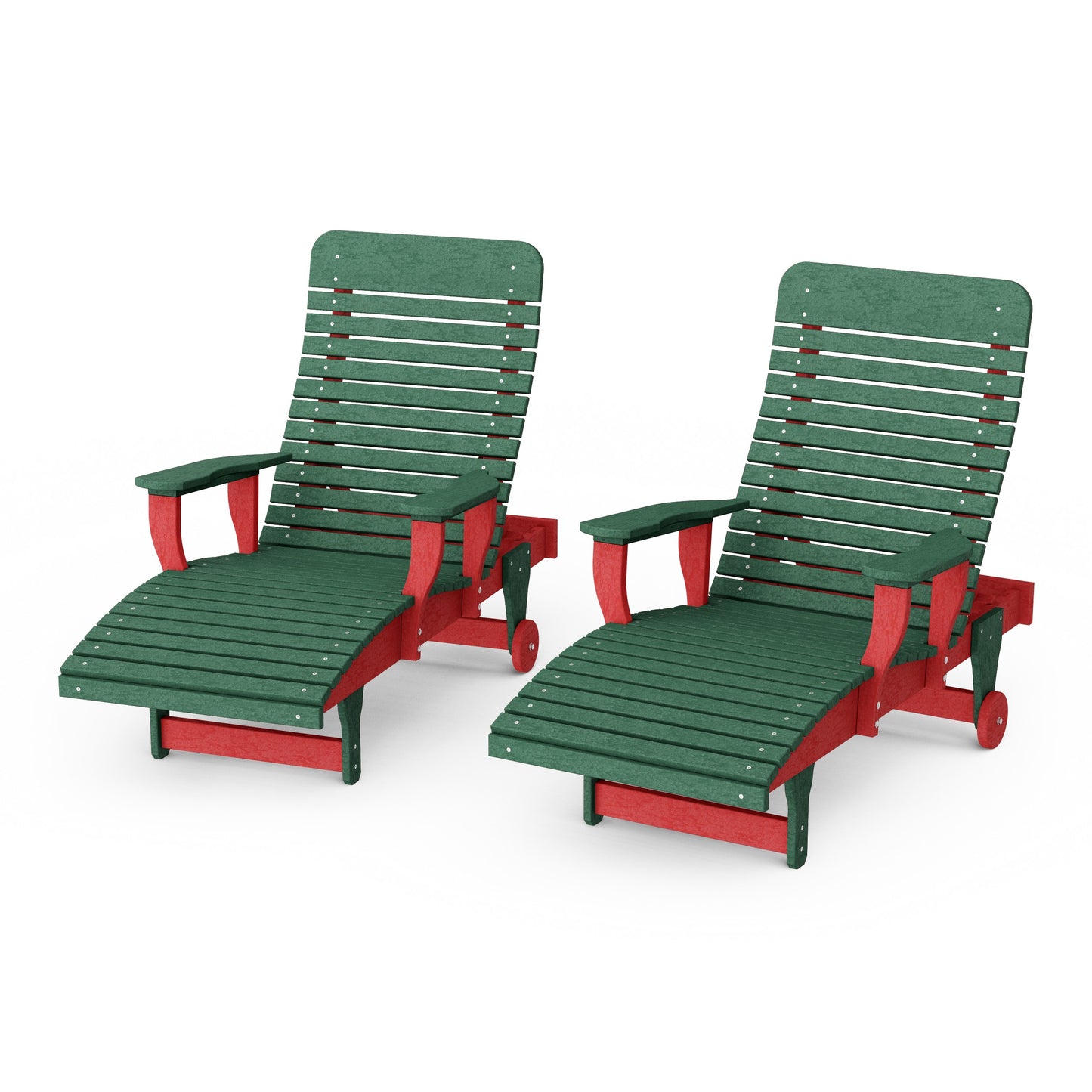 Signature Chaise Lounge with Arms Set of 2