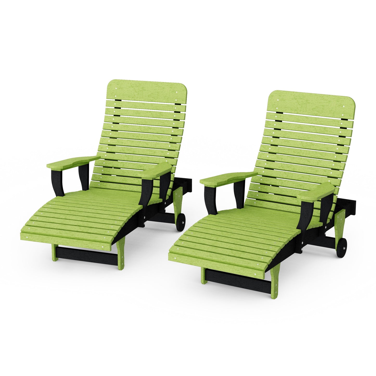 Signature Chaise Lounge with Arms Set of 2