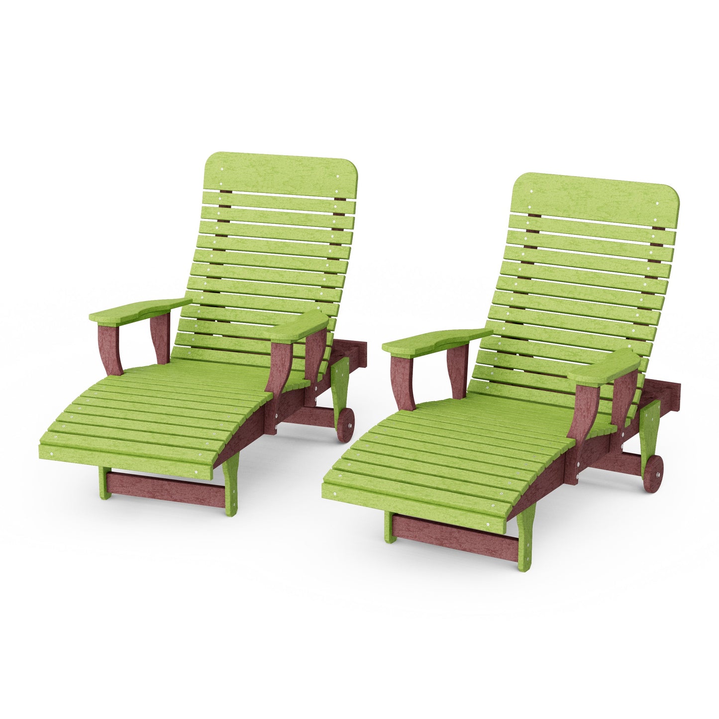 Signature Chaise Lounge with Arms Set of 2