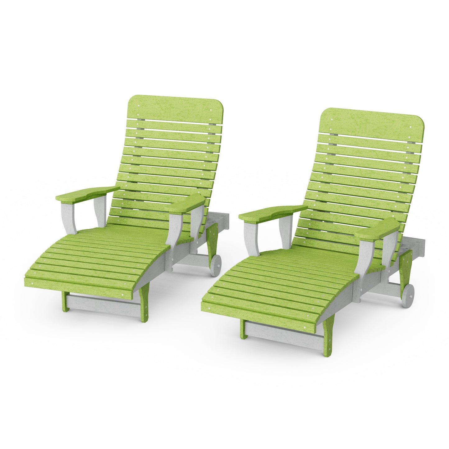 Signature Chaise Lounge with Arms Set of 2