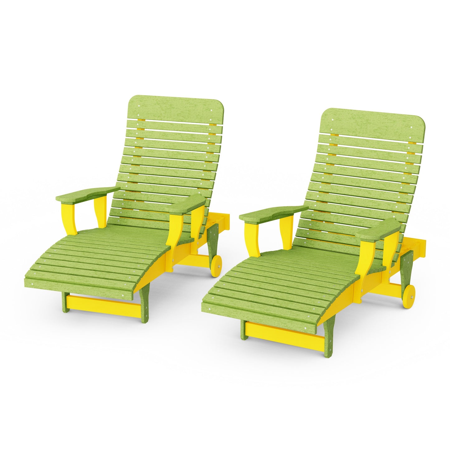 Signature Chaise Lounge with Arms Set of 2