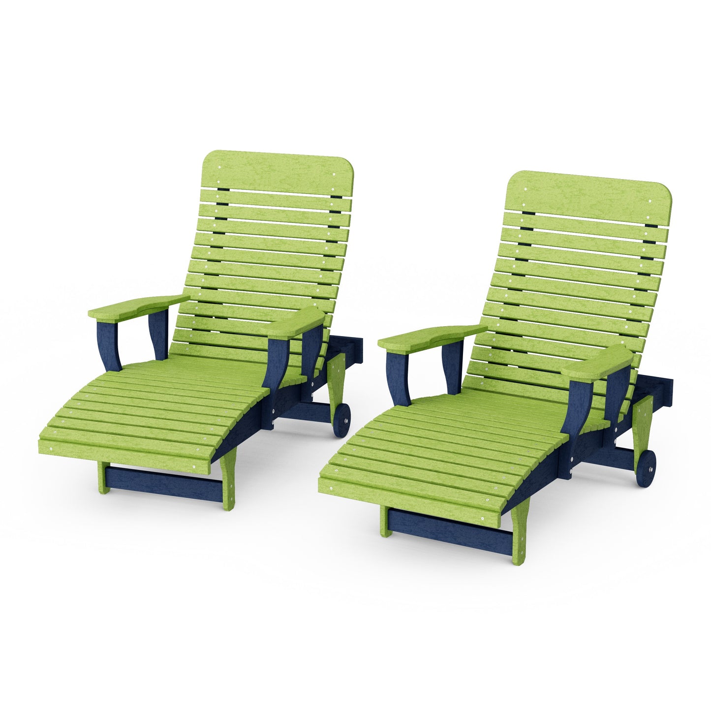 Signature Chaise Lounge with Arms Set of 2