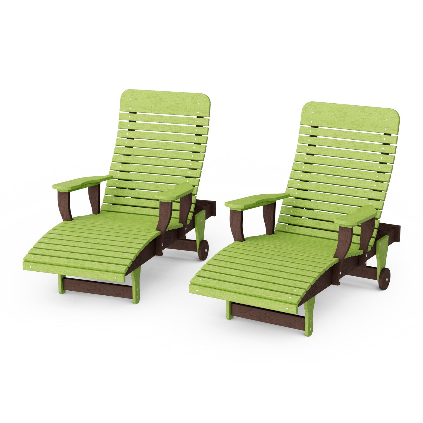 Signature Chaise Lounge with Arms Set of 2