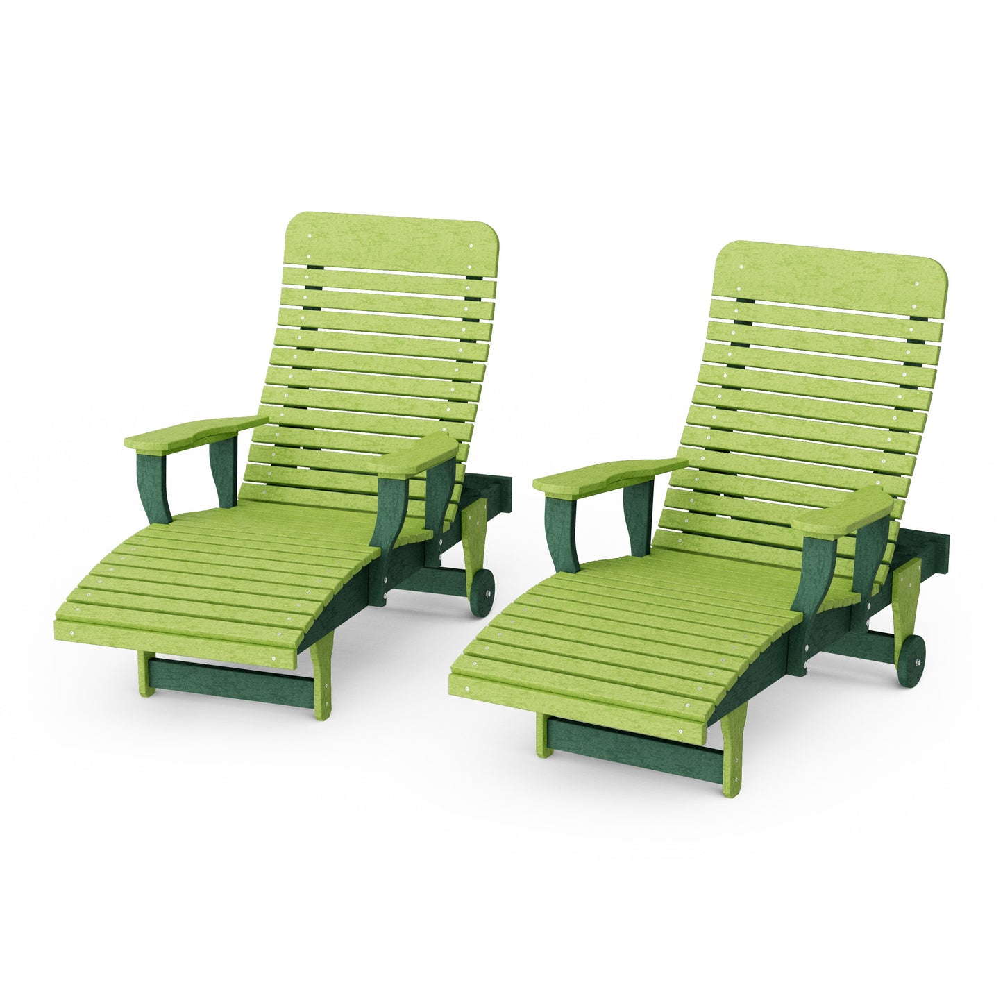 Signature Chaise Lounge with Arms Set of 2