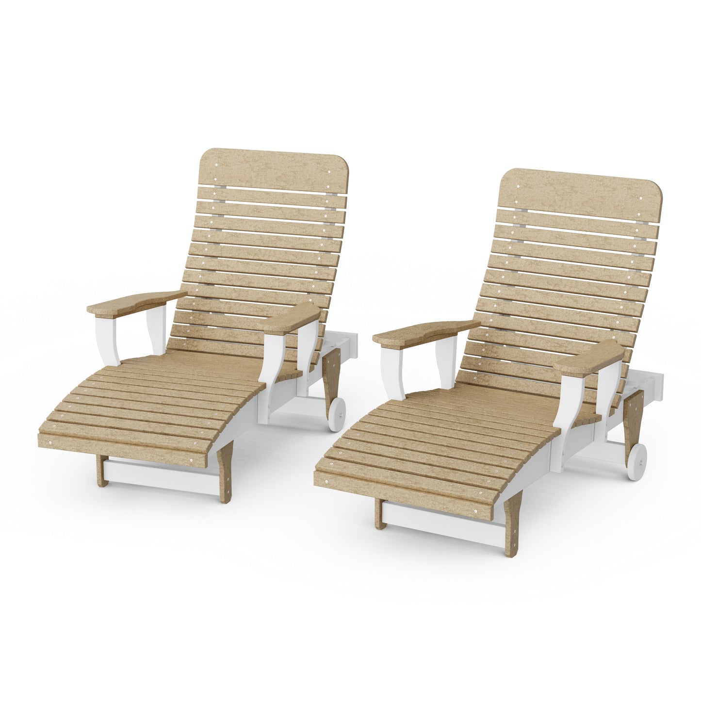 Signature Chaise Lounge with Arms Set of 2