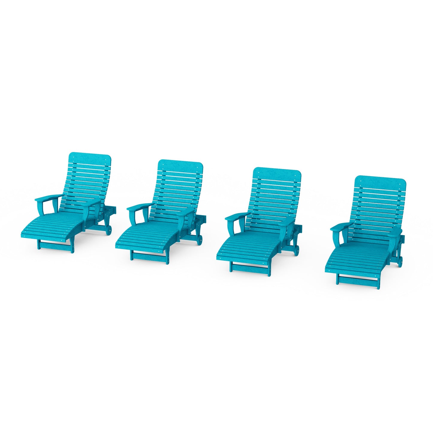 Signature Chaise Lounge with Arms Set of 4