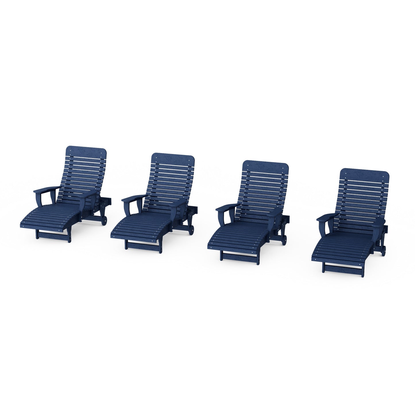 Signature Chaise Lounge with Arms Set of 4