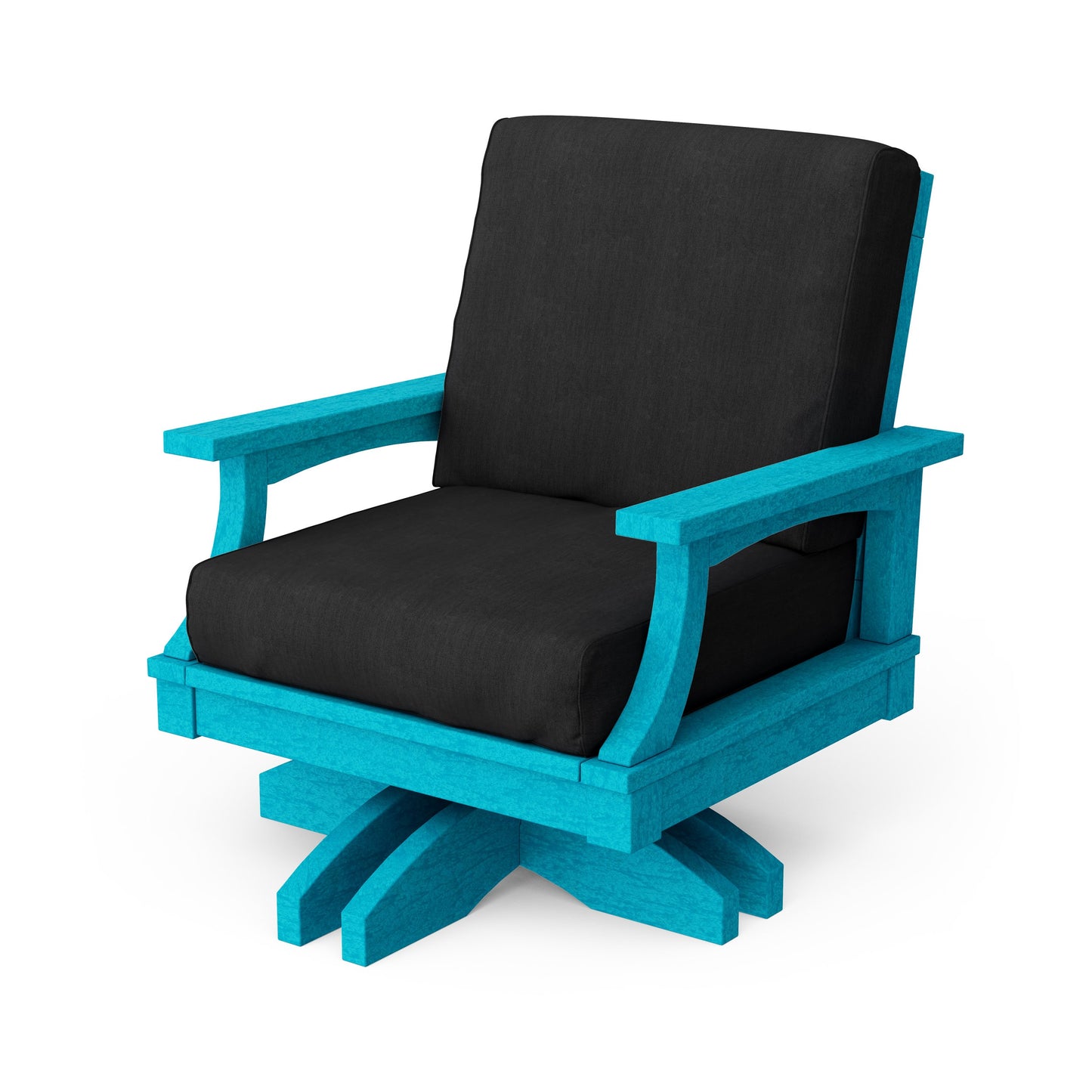 Heritage Deep Seating Swivel Chair