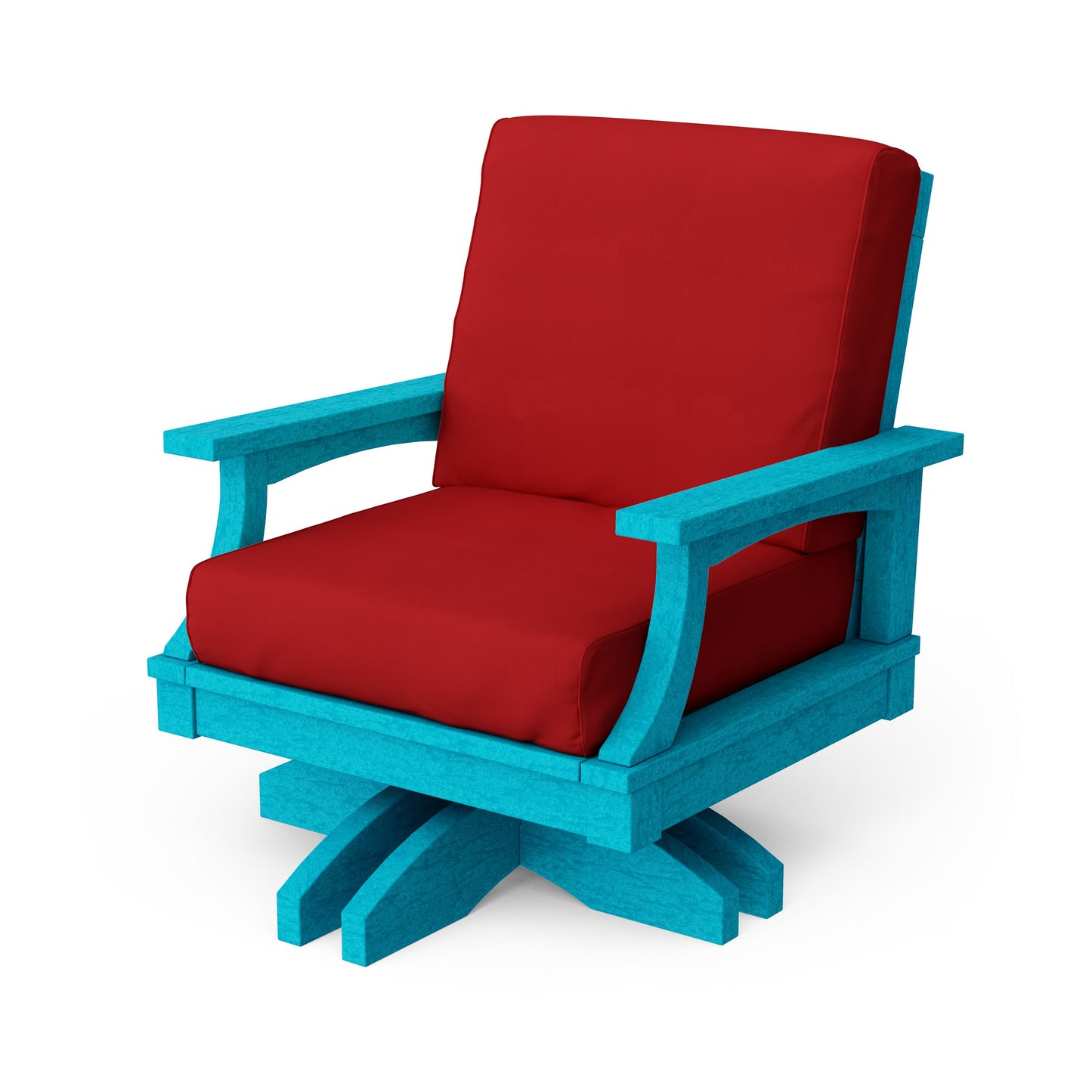 Heritage Deep Seating Swivel Chair