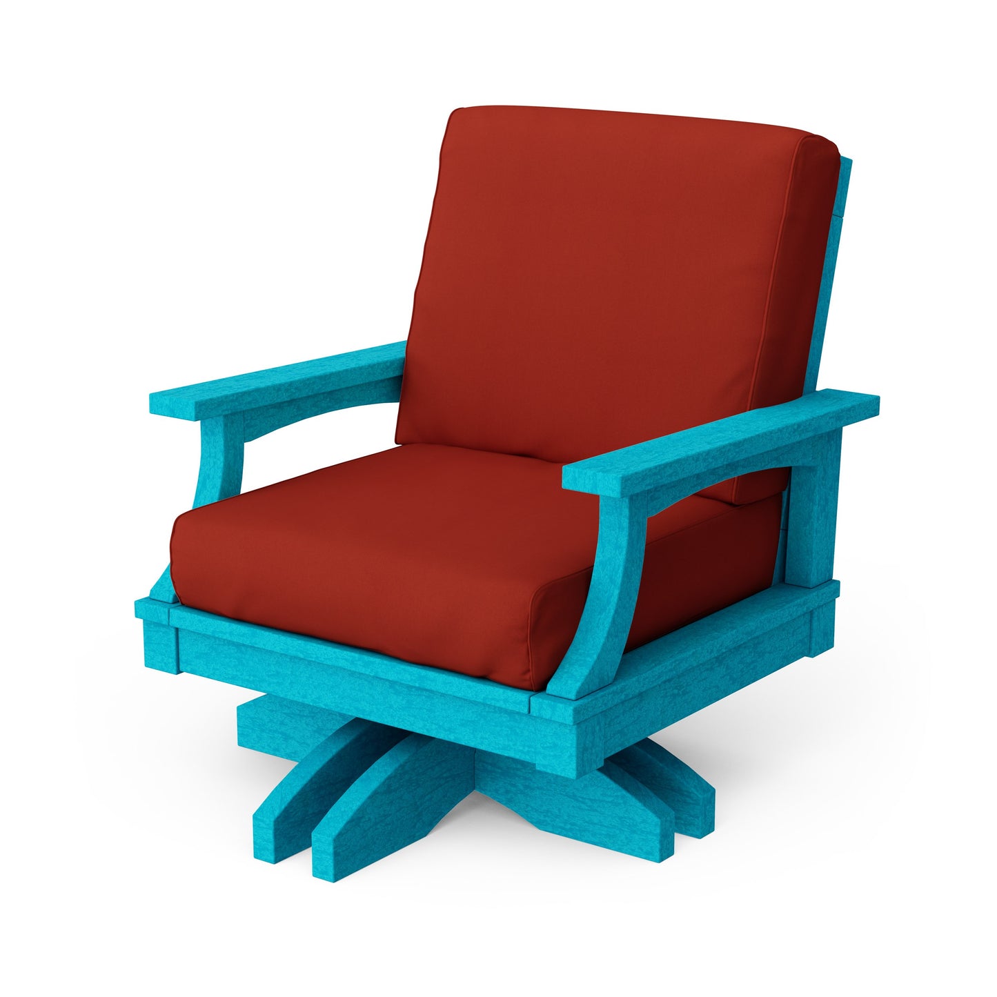 Heritage Deep Seating Swivel Chair