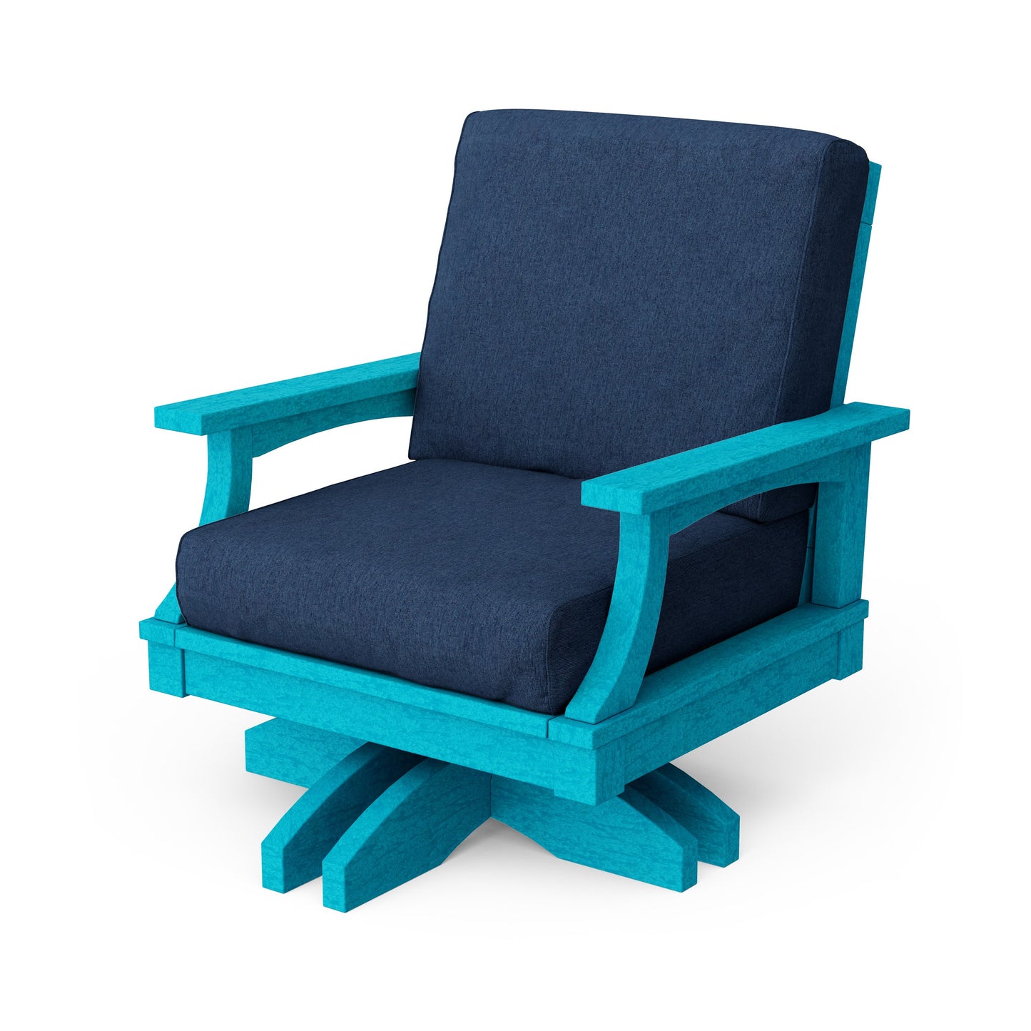 Heritage Deep Seating Swivel Chair