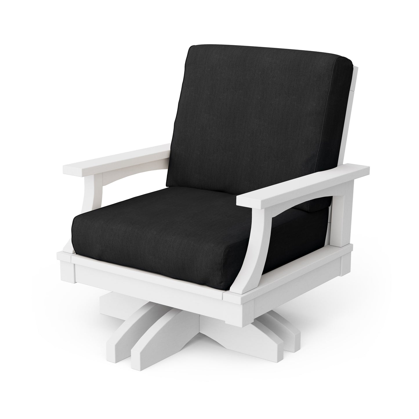 Heritage Deep Seating Swivel Chair