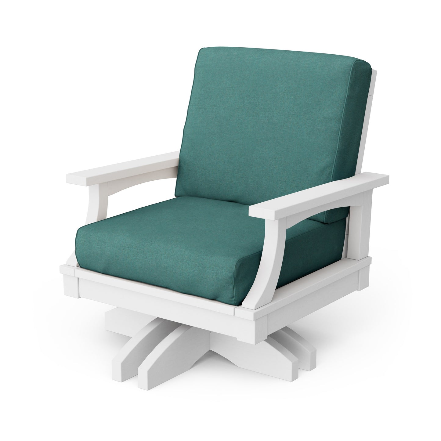 Heritage Deep Seating Swivel Chair