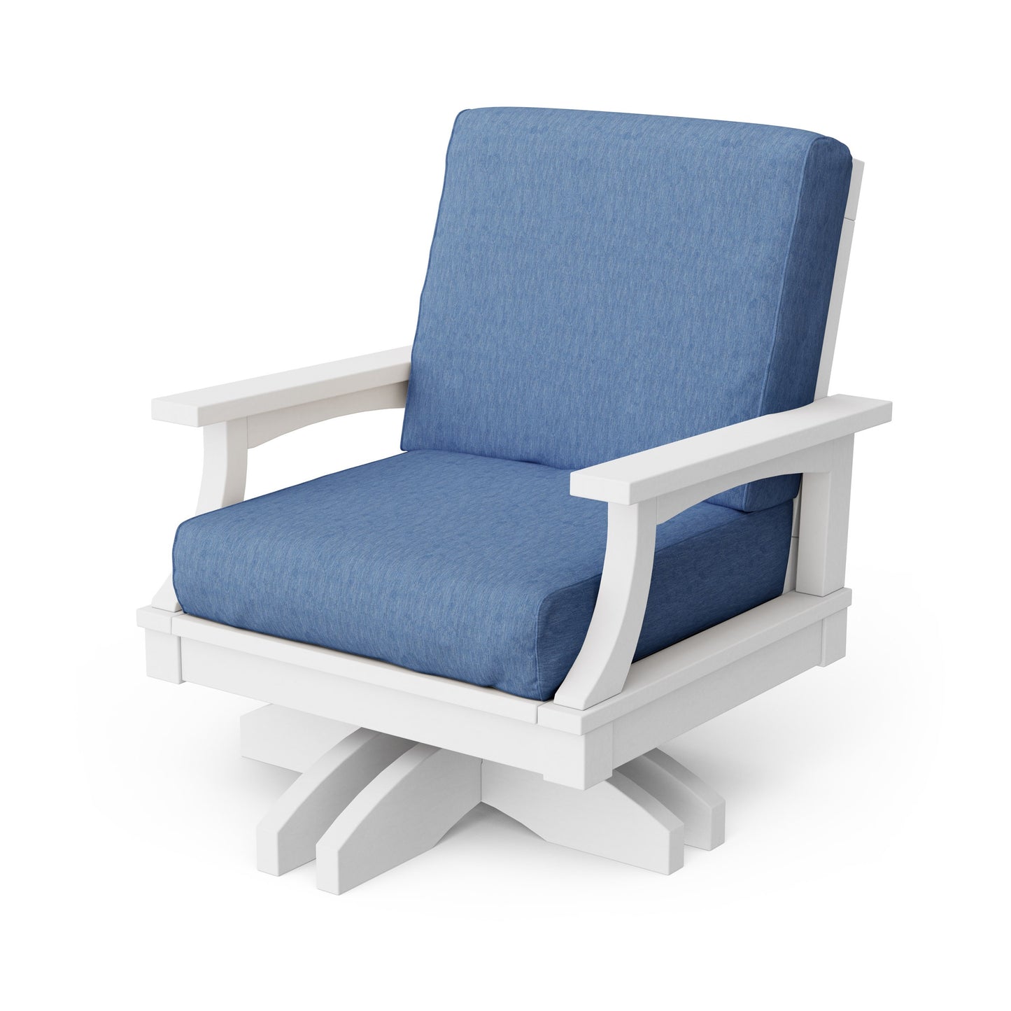 Heritage Deep Seating Swivel Chair