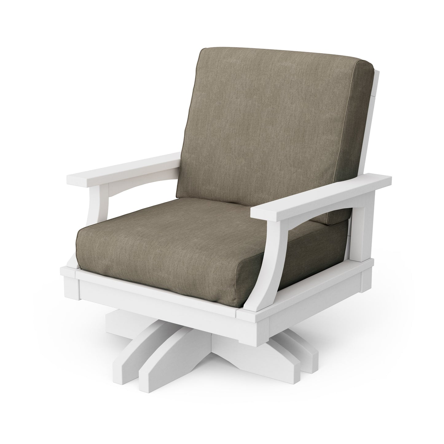 Heritage Deep Seating Swivel Chair