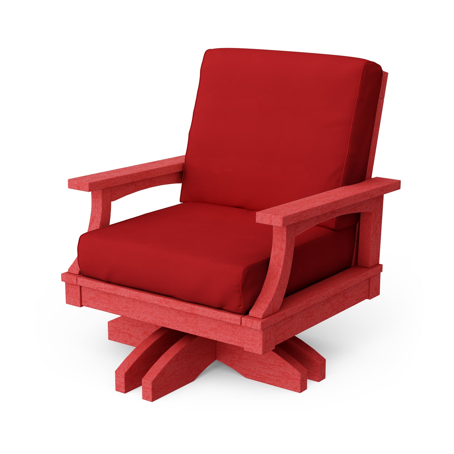 Heritage Deep Seating Swivel Chair