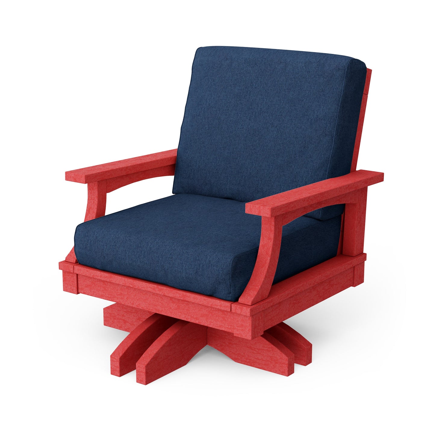 Heritage Deep Seating Swivel Chair