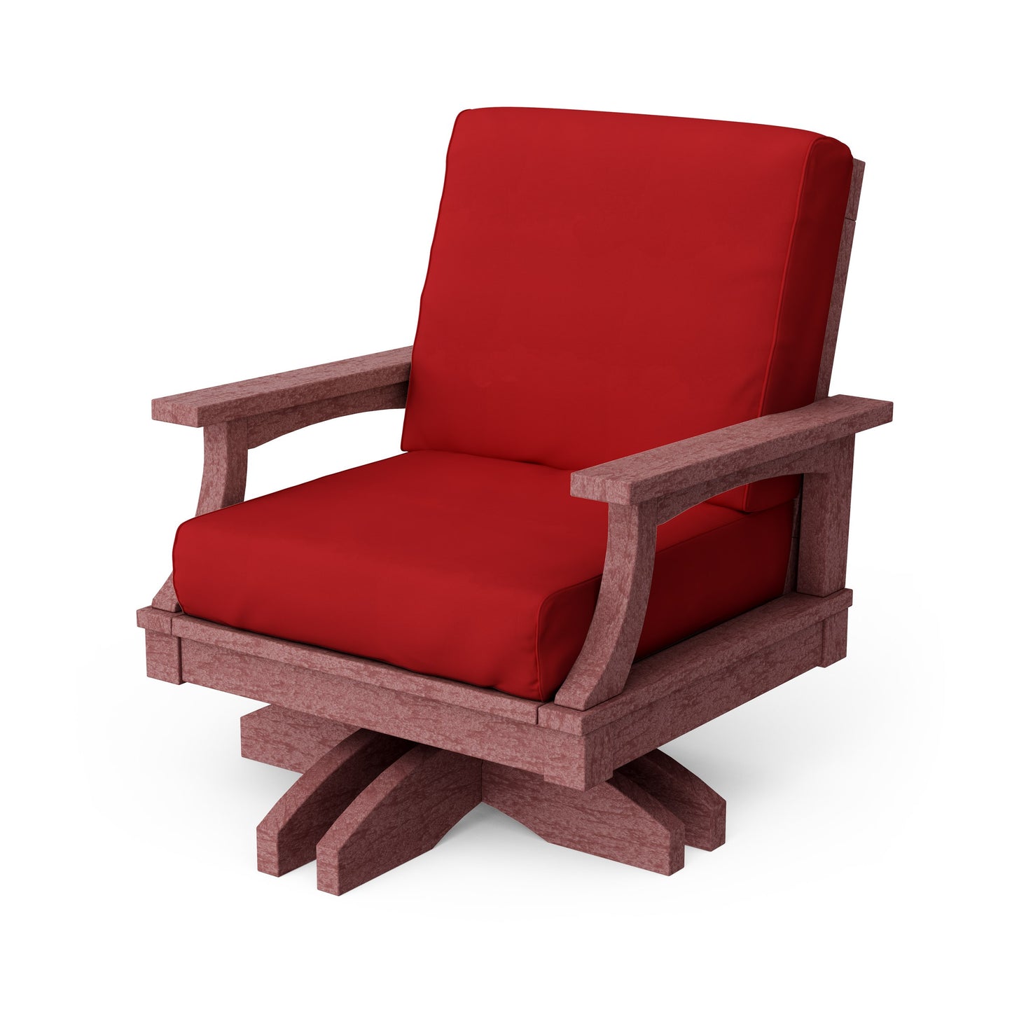 Heritage Deep Seating Swivel Chair