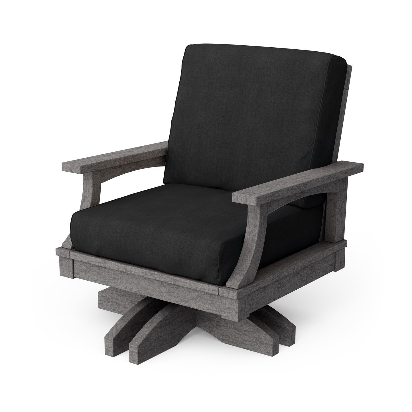 Heritage Deep Seating Swivel Chair