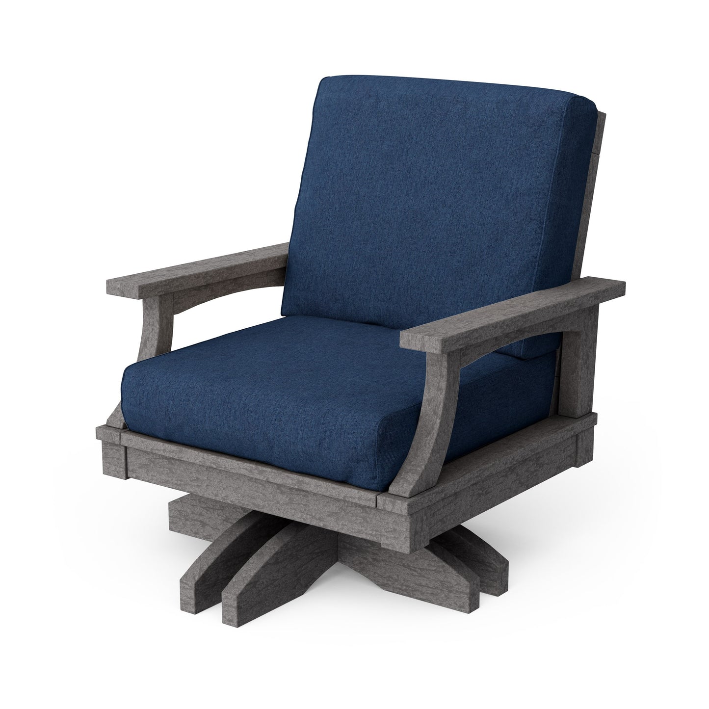 Heritage Deep Seating Swivel Chair