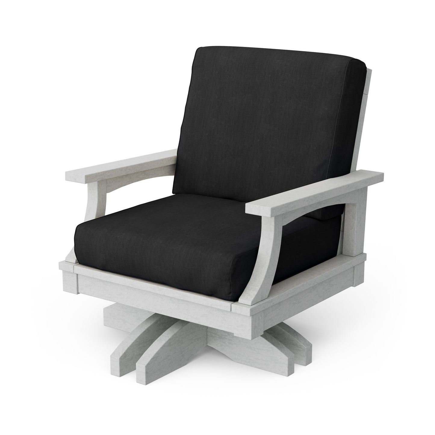 Heritage Deep Seating Swivel Chair