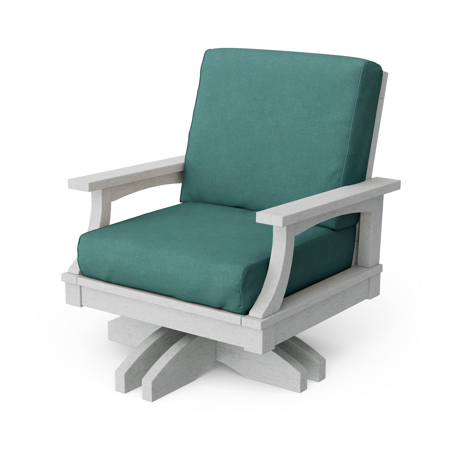 Heritage Deep Seating Swivel Chair