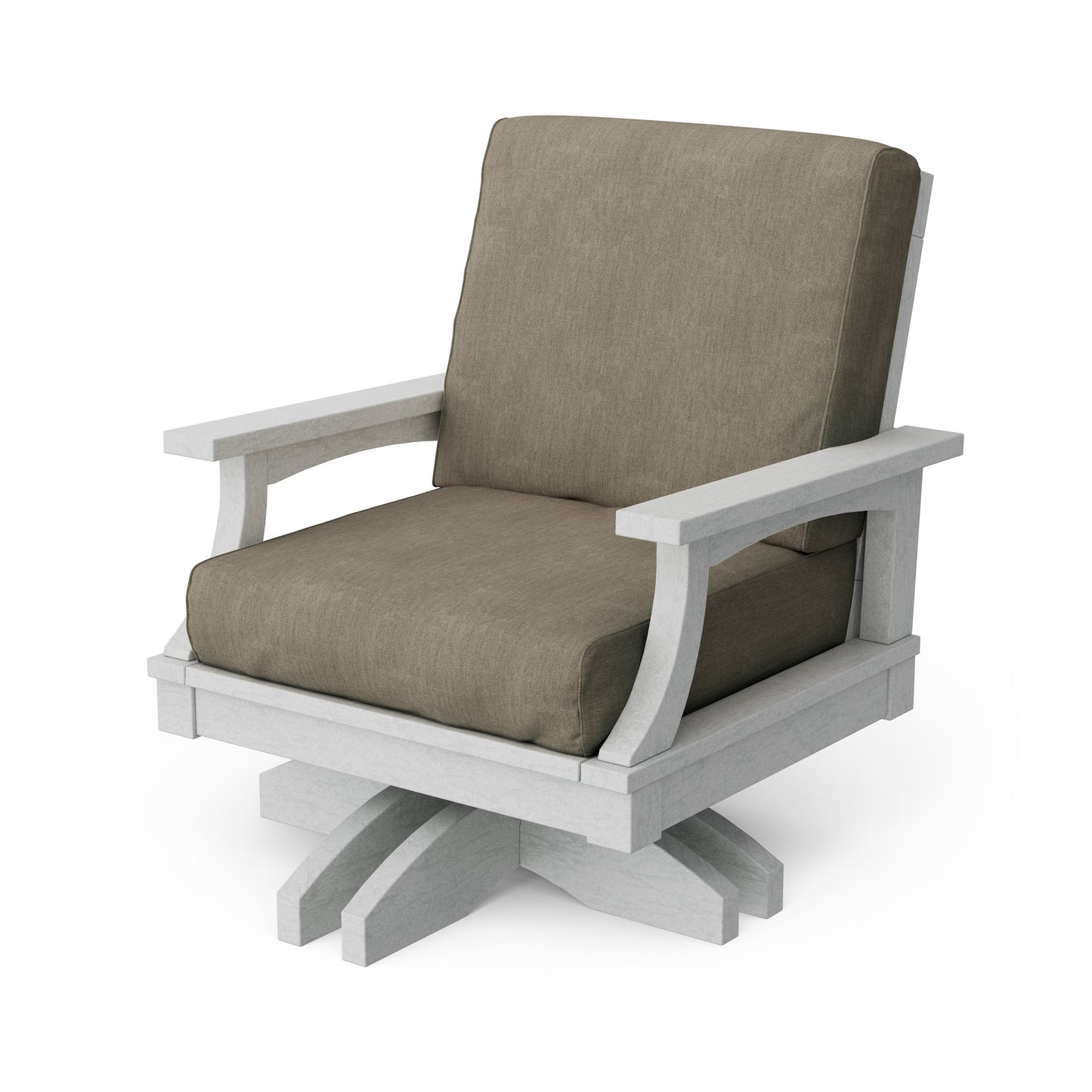 Heritage Deep Seating Swivel Chair