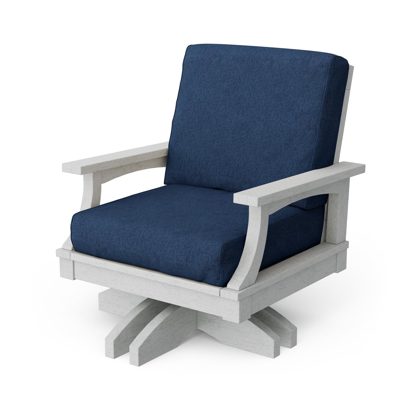 Heritage Deep Seating Swivel Chair