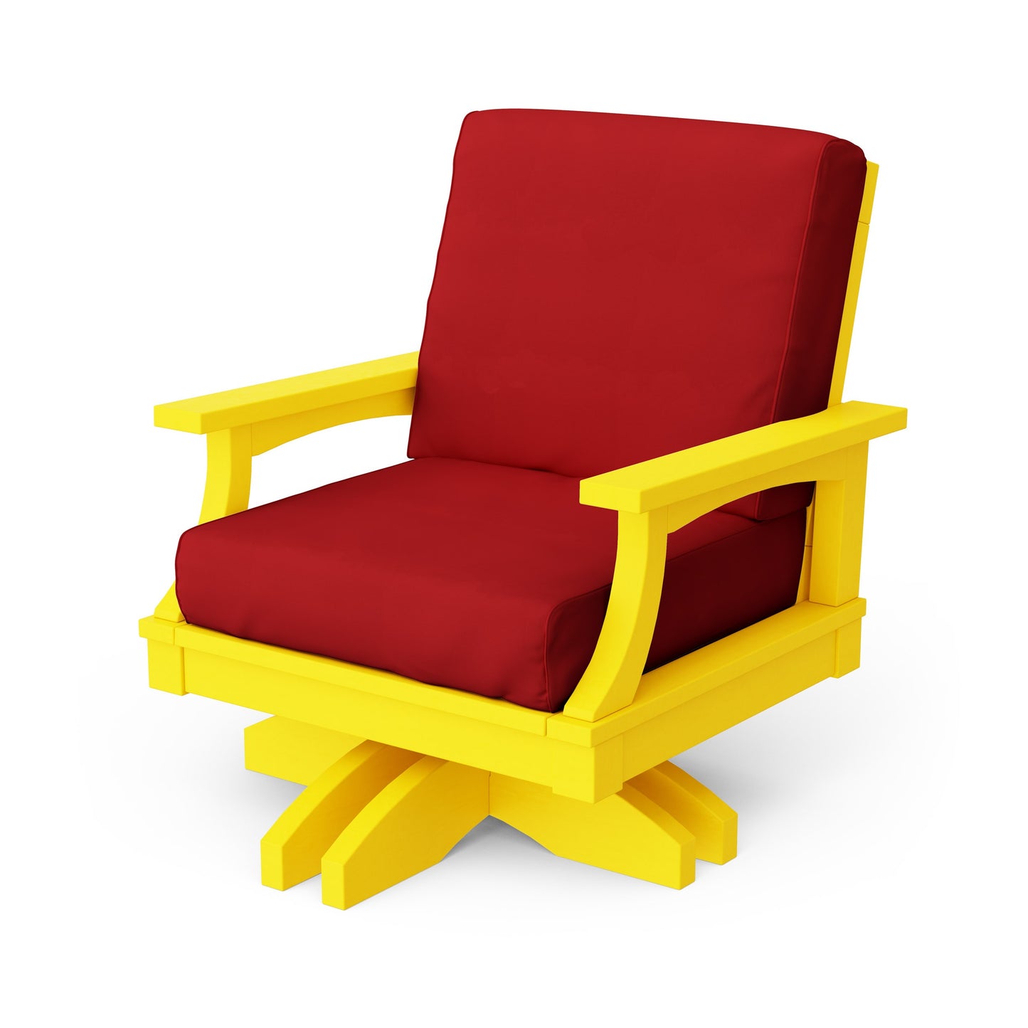 Heritage Deep Seating Swivel Chair