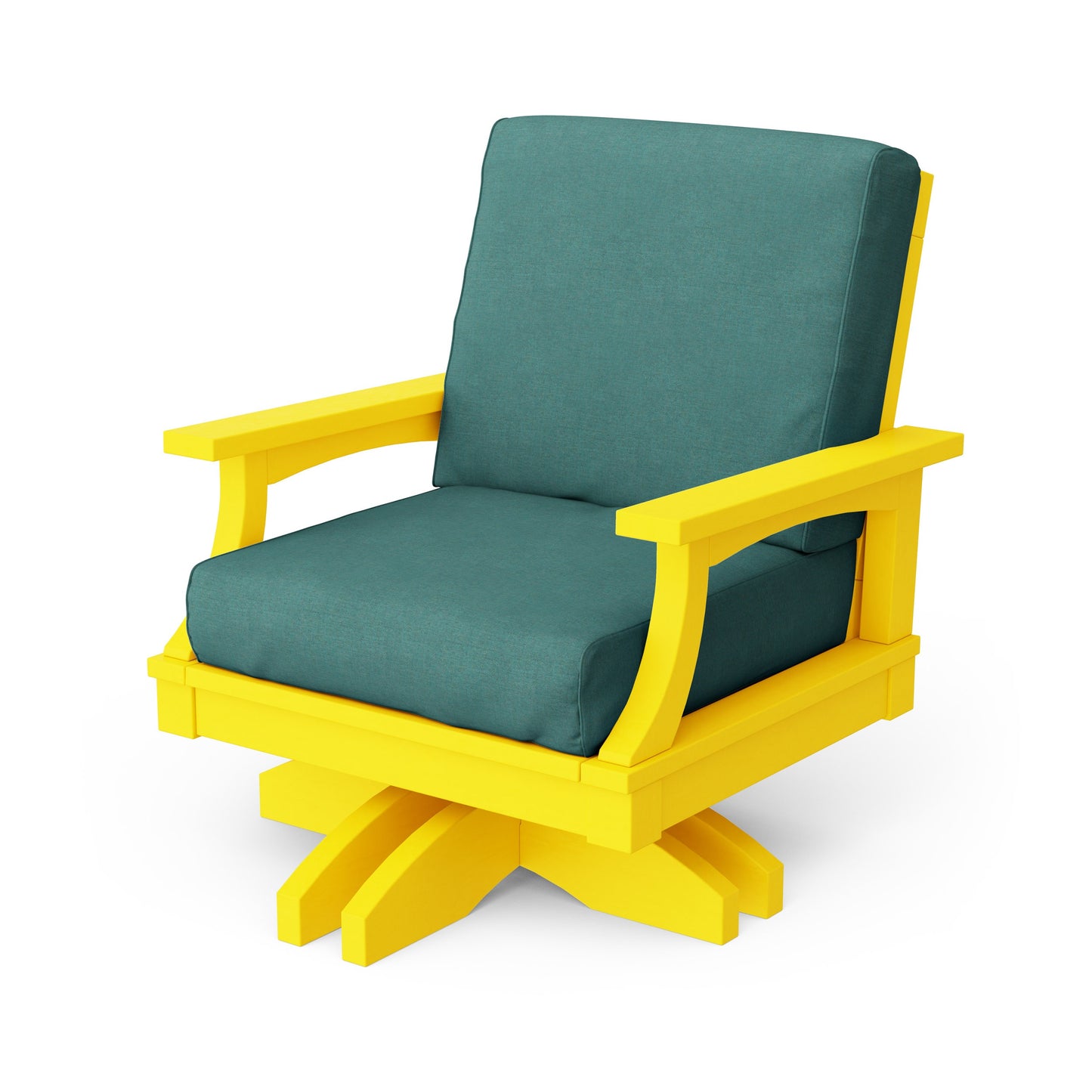 Heritage Deep Seating Swivel Chair