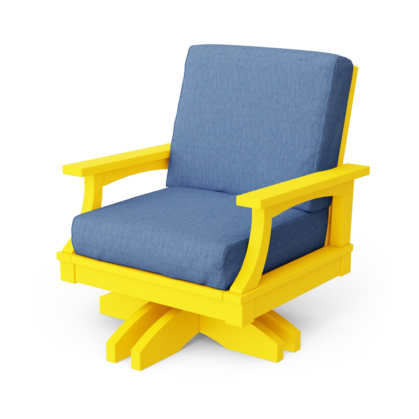 Heritage Deep Seating Swivel Chair