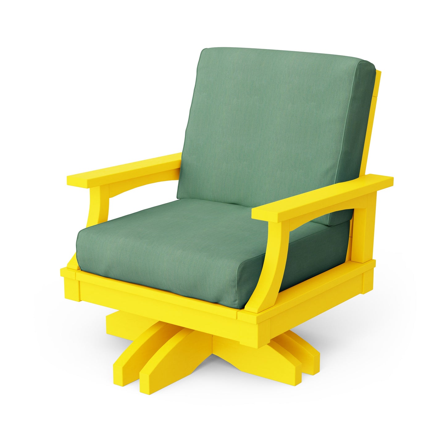 Heritage Deep Seating Swivel Chair