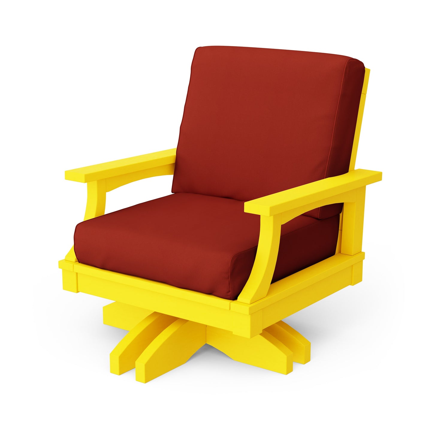 Heritage Deep Seating Swivel Chair