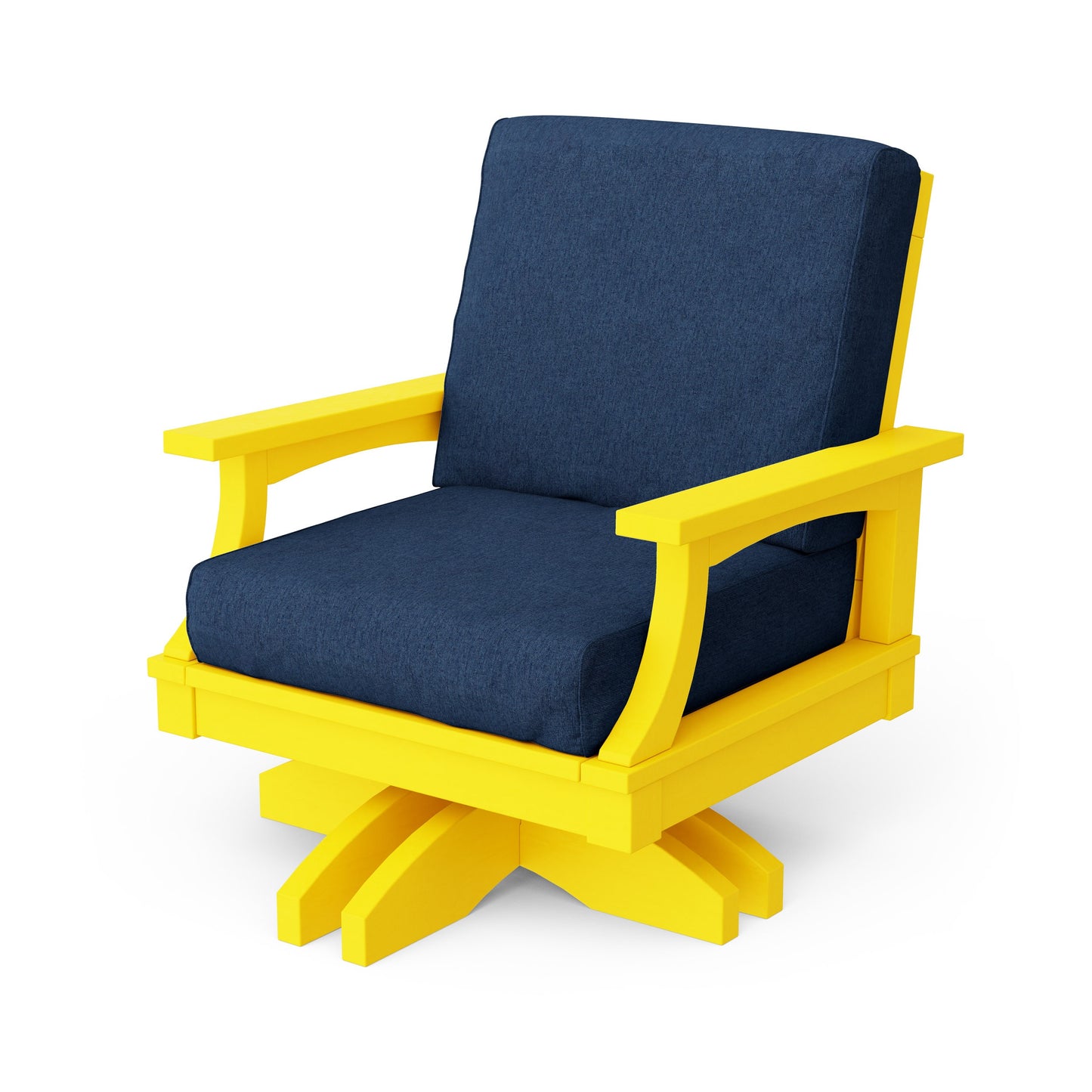 Heritage Deep Seating Swivel Chair