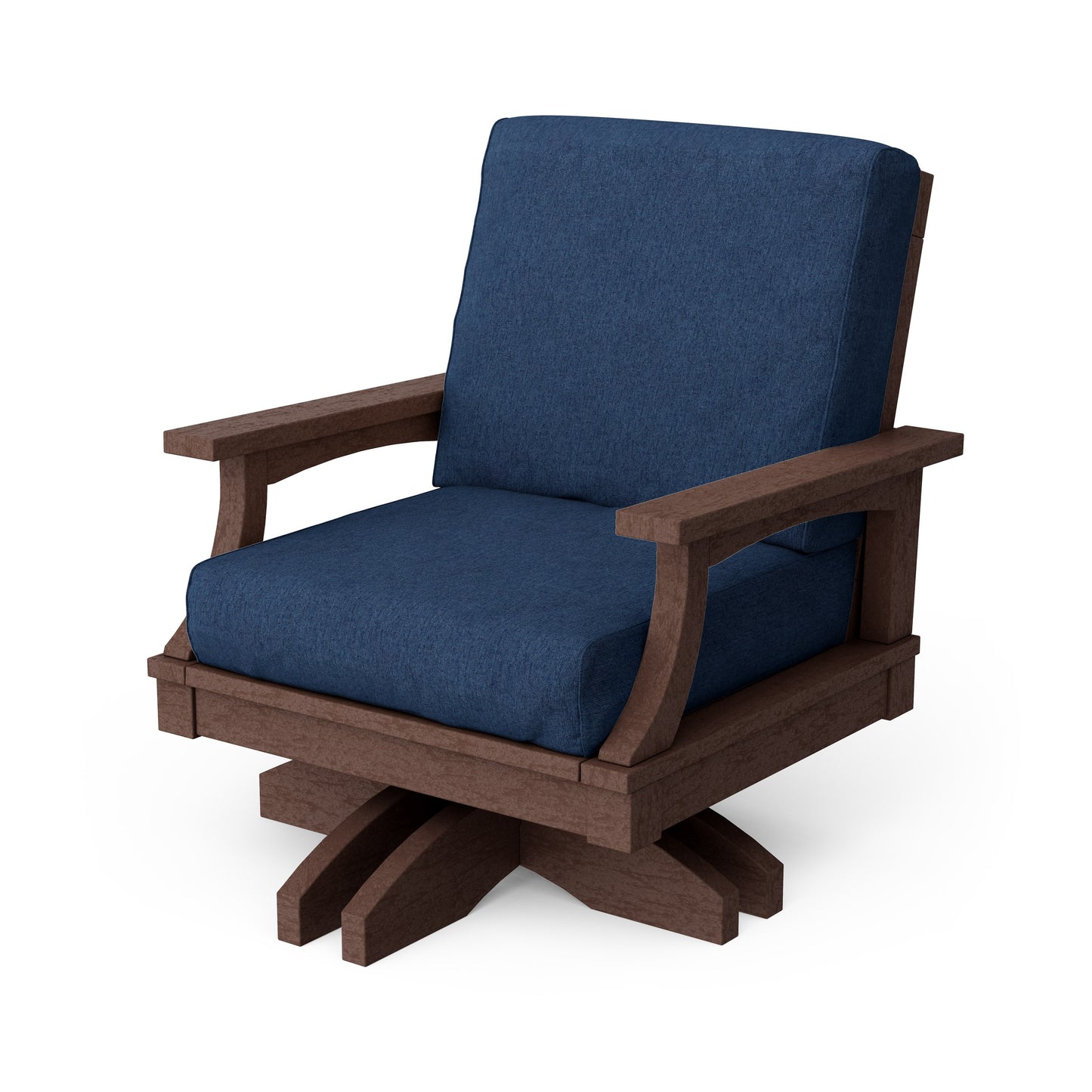 Heritage Deep Seating Swivel Chair