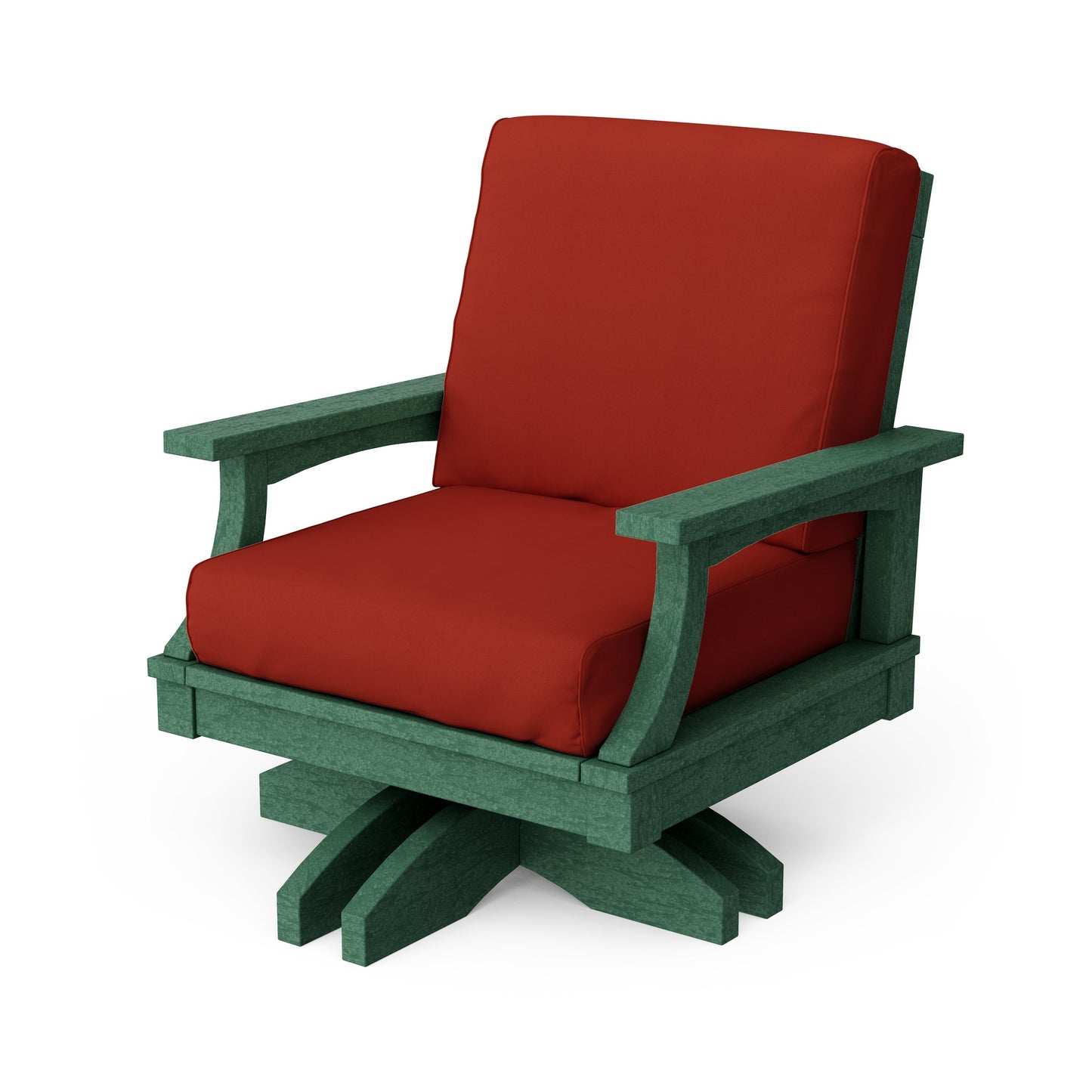 Heritage Deep Seating Swivel Chair