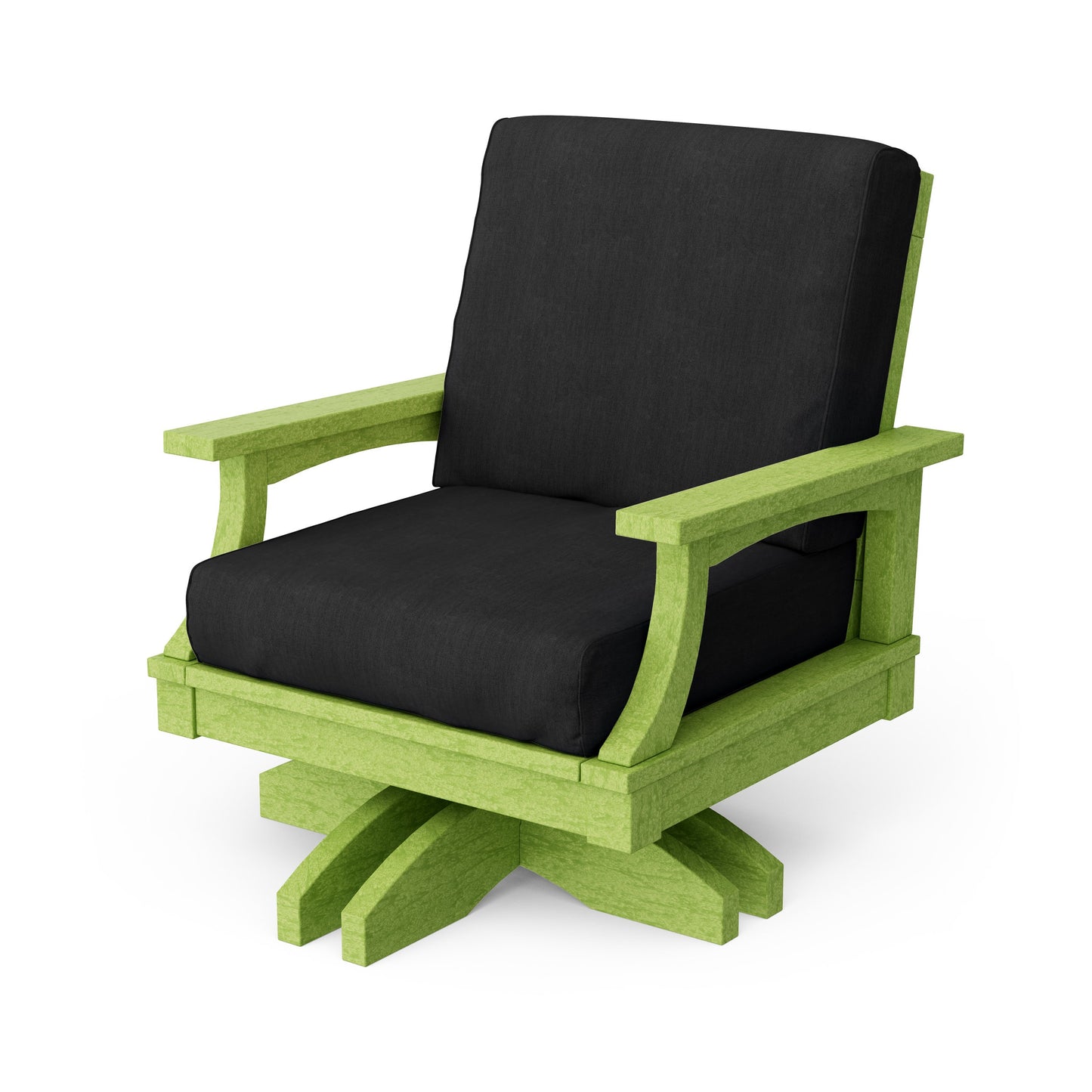 Heritage Deep Seating Swivel Chair