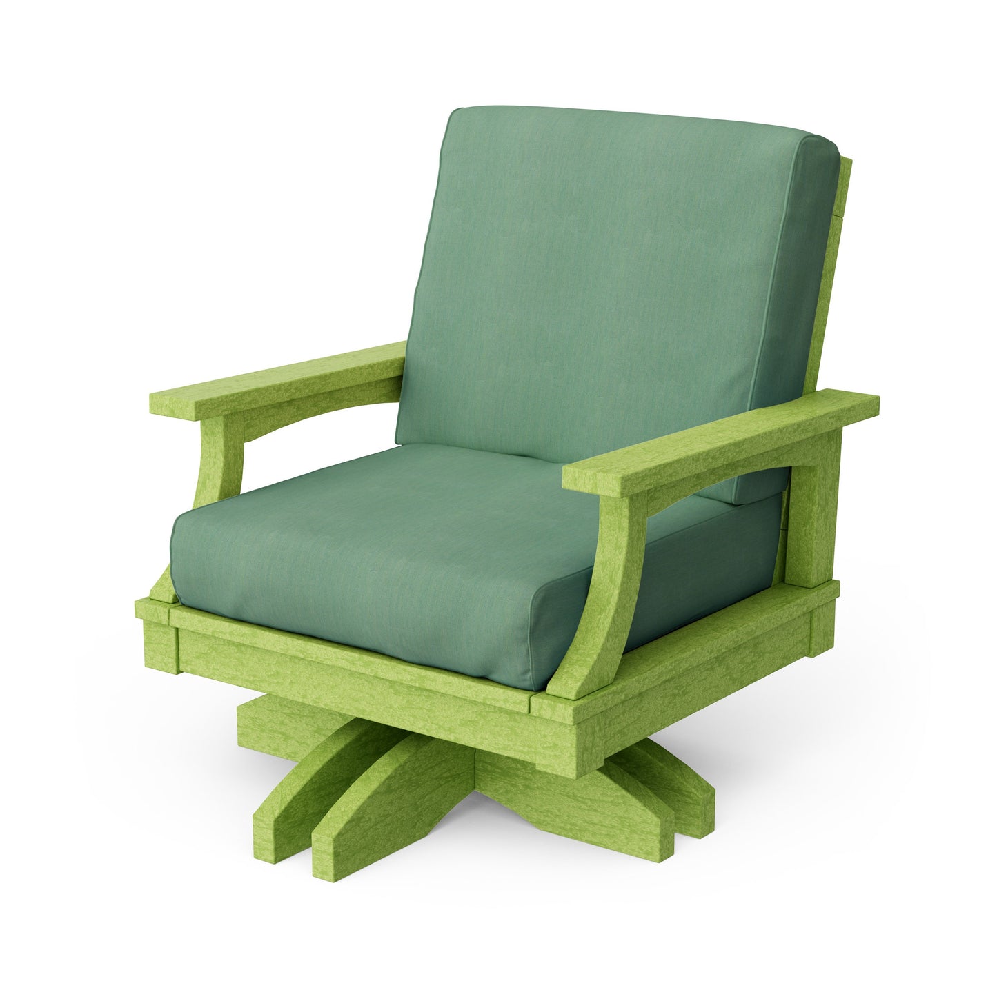 Heritage Deep Seating Swivel Chair