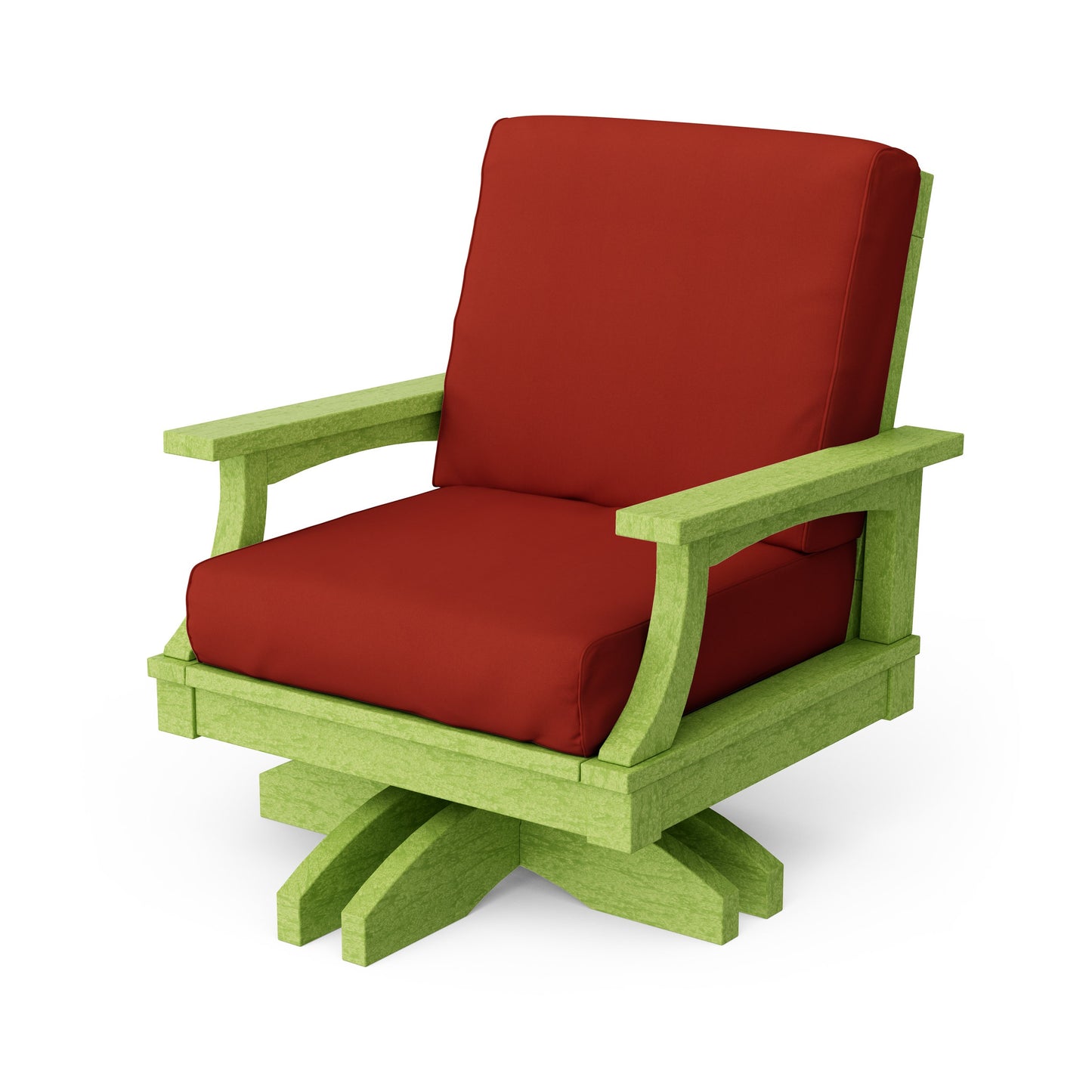 Heritage Deep Seating Swivel Chair