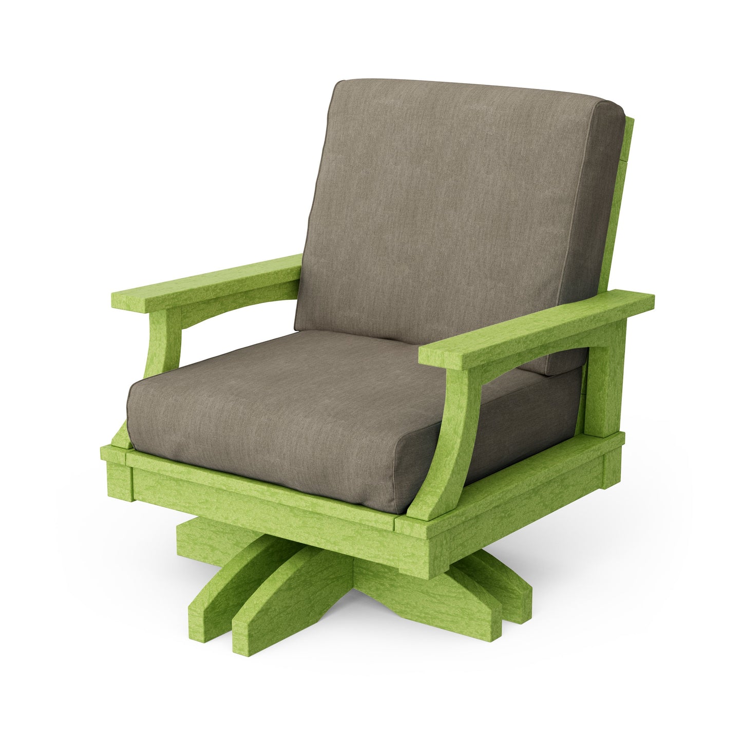 Heritage Deep Seating Swivel Chair