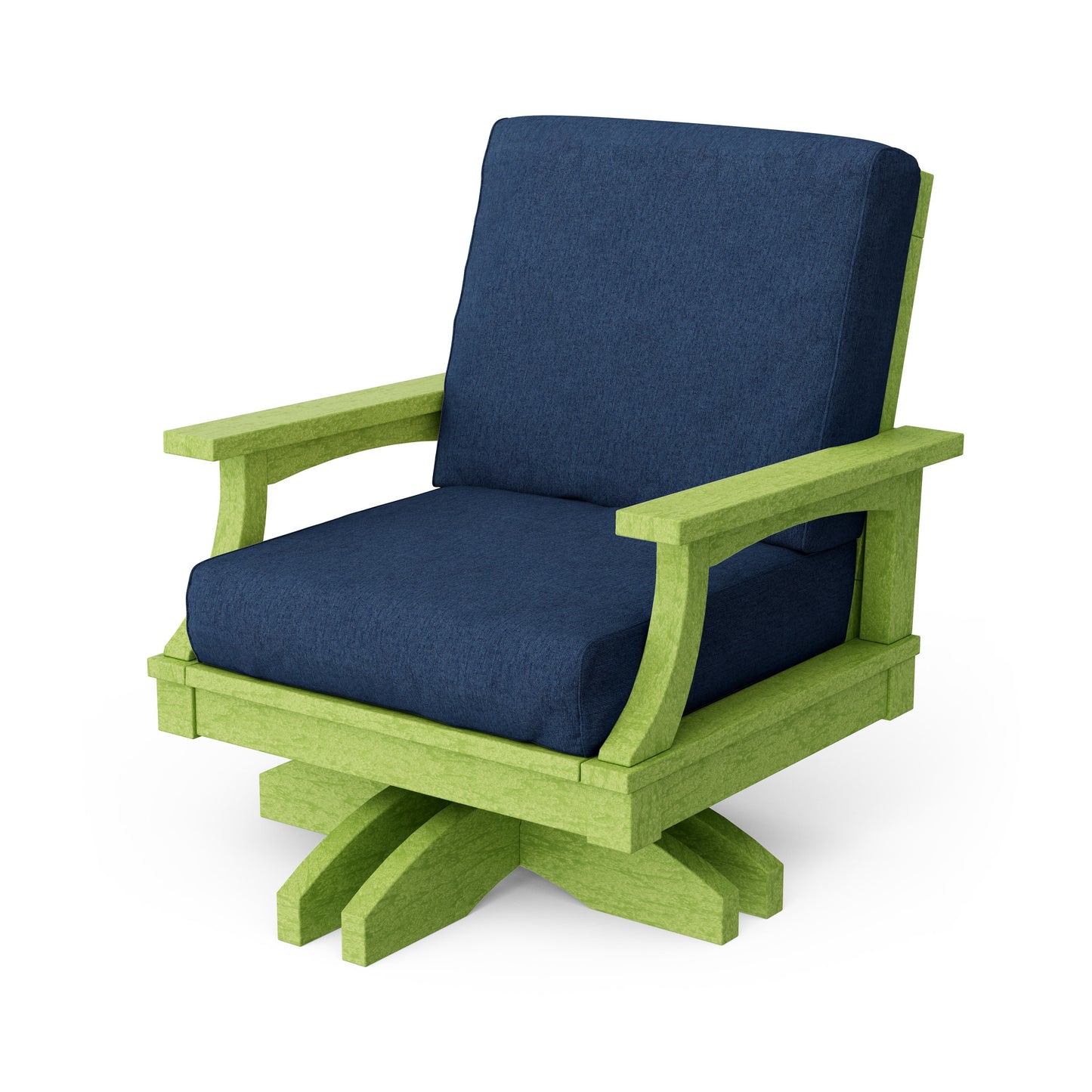 Heritage Deep Seating Swivel Chair