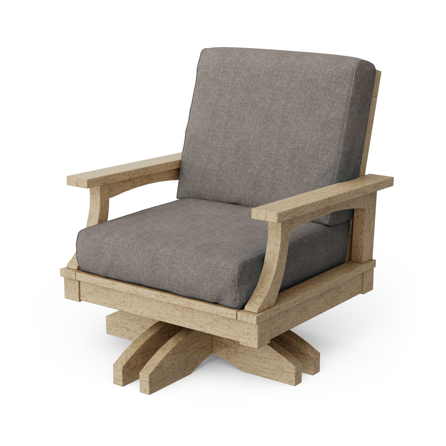 Heritage Deep Seating Swivel Chair